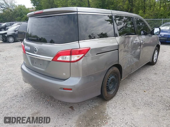 ✅ 2012 Nissan Quest SV • VIN: JN8AE2KP5C9036413 • Lot: 45141080. Wystawiony na IAAI z przebiegiem 124 055 mil. Bezpłatny archiwum sprzedaży aukcyjnych z USA i szczegółowy raport historii pojazdu na DreamBid. Zdjęcie 4.