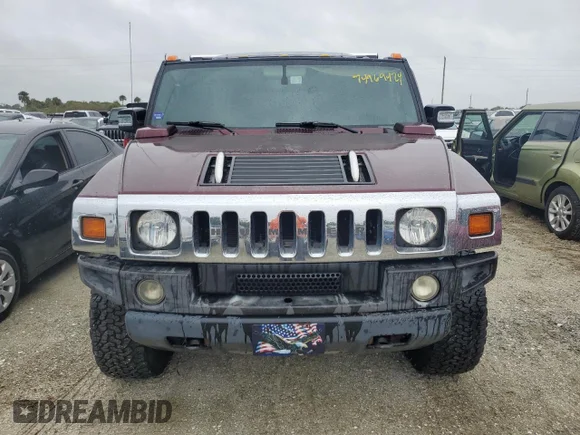 ✅ 2006 Hummer H2 • VIN: 5GRGN23U46H107457 • Lot: 74969424. Listed on Copart with 152,239 mi. Free auction sales archive from the USA and detailed vehicle history report at DreamBid. Image 5.