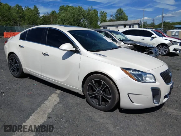 ✅ 2012 Buick Regal GS • VIN: 2G4GV5GV6C9147072 • Lot: 45205028. Listed on IAAI with 114,427 mi. Free auction sales archive from the USA and detailed vehicle history report at DreamBid. Image 1.