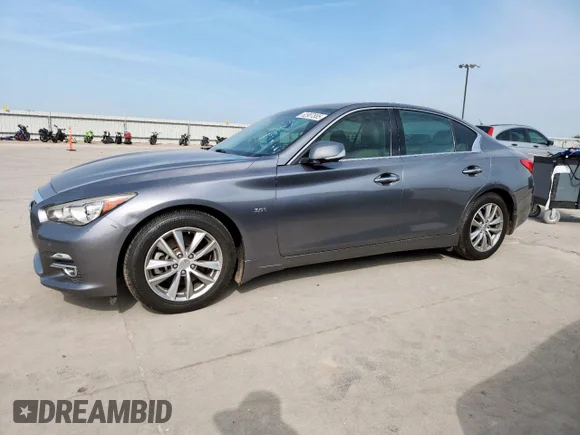 ✅ 2017 Infiniti Q50 Premium • VIN: JN1EV7APXHM733756 • Lot: 62907885. Wystawiony na Copart z przebiegiem 62 683 mil. Bezpłatny archiwum sprzedaży aukcyjnych z USA i szczegółowy raport historii pojazdu na DreamBid. Zdjęcie 1.