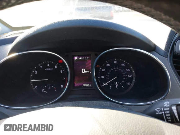 ✅ 2017 Hyundai Santa Fe 2.4L • VIN: 5NMZUDLB4HH041534 • Lot: 44173896. Listed on IAAI with 57,952 mi. Free auction sales archive from the USA and detailed vehicle history report at DreamBid. Image 7.