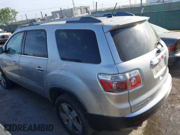 ✅ 2011 GMC Acadia SLT1 • VIN: 1GKKRRED5BJ232108 • Lot: 44698144. Listed on IAAI with 188,996 mi. Free auction sales archive from the USA and detailed vehicle history report at DreamBid. Image 3.