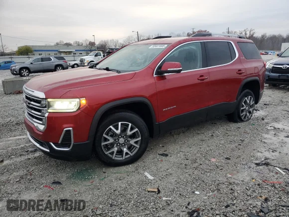 ✅ 2022 GMC Acadia SLE • VIN: 1GKKNRL47NZ116283 • Lot: 93441695. Wystawiony na Copart z przebiegiem 50 477 mil. Bezpłatny archiwum sprzedaży aukcyjnych z USA i szczegółowy raport historii pojazdu na DreamBid. Zdjęcie 1.