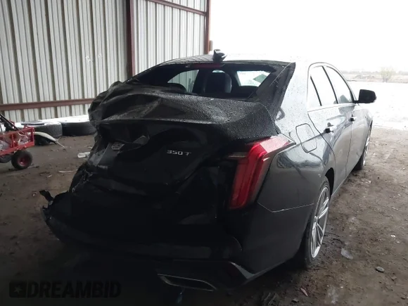 ✅ 2021 Cadillac CT4 Luxury • VIN: 1G6DJ5RK6M0121351 • Lot: 41197209. Listed on IAAI with 71,186 mi. Free auction sales archive from the USA and detailed vehicle history report at DreamBid. Image 4.