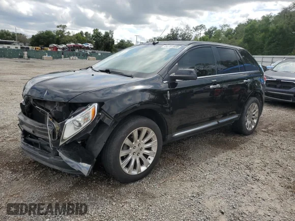 ✅ 2011 Lincoln MKX • VIN: 2LMDJ6JK0BBJ31187 • Lot: 56701935. Listed on Copart with 42,547 mi. Free auction sales archive from the USA and detailed vehicle history report at DreamBid. Image 1.