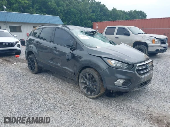 ✅ 2018 Ford Escape SE • VIN: 1FMCU0GD1JUB15917 • Lot: 45238050. Listed on IAAI with 163,424 mi. Free auction sales archive from the USA and detailed vehicle history report at DreamBid. Image 1.