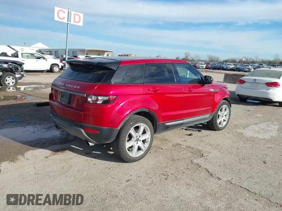 ✅ 2013 Land Rover Range Rover Evoque Pure Plus • VIN: SALVP2BG8DH824934 • Лот: 44108240. Опубліковано раніше на IAAI з пробігом 82 786 миль. Безкоштовний доступ до архіву аукціонних продажів зі США та докладний звіт про історію автомобіля на DreamBid. Зображення 4.