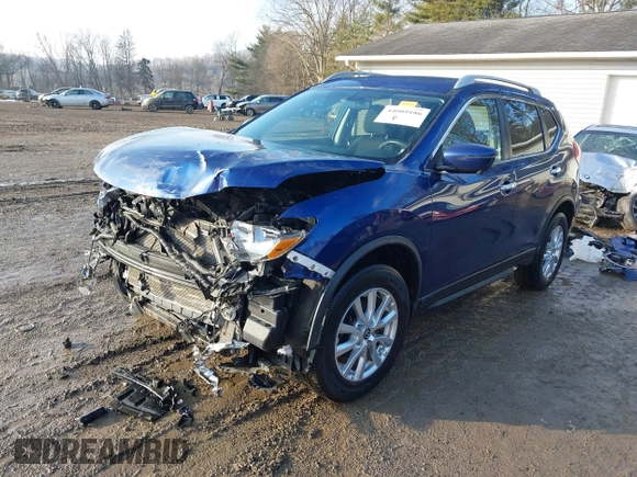 ✅ 2017 Nissan Rogue SV • VIN: 5N1AT2MV5HC745670 • Lot: 44009186. Wystawiony na IAAI z przebiegiem 73 096 mil. Bezpłatny archiwum sprzedaży aukcyjnych z USA i szczegółowy raport historii pojazdu na DreamBid. Zdjęcie 2.