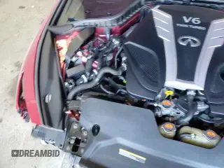 ✅ 2018 Infiniti Q50 Red Sport 400 • VIN: JN1FV7AR8JM480786 • Lot: 81127615. Listed on Copart with 83,560 mi. Free auction sales archive from the USA and detailed vehicle history report at DreamBid. Image 13.