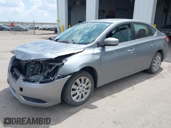 ✅ 2014 Nissan Sentra SV • VIN: 3N1AB7AP7EY228614 • Lot: 42268514. Listed on IAAI with 90,907 mi. Free auction sales archive from the USA and detailed vehicle history report at DreamBid. Image 2.
