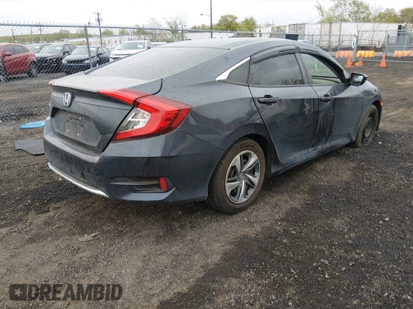 ✅ 2019 Honda Civic LX • VIN: 2HGFC2F61KH603757 • Lot: 44932438. Wystawiony na IAAI z przebiegiem 47 204 mil. Bezpłatny archiwum sprzedaży aukcyjnych z USA i szczegółowy raport historii pojazdu na DreamBid. Zdjęcie 4.