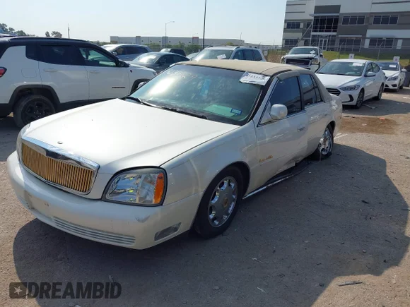 ✅ 2003 Cadillac DeVille • VIN: 1G6KD54Y43U210692 • Lot: 43233729. Wystawiony na IAAI z przebiegiem 98 728 mil. Bezpłatny archiwum sprzedaży aukcyjnych z USA i szczegółowy raport historii pojazdu na DreamBid. Zdjęcie 2.