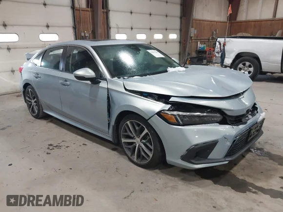✅ 2022 Honda Civic Touring • VIN: 2HGFE1F99NH321675 • Lot: 43857280. Listed on IAAI with 32,713 mi. Free auction sales archive from the USA and detailed vehicle history report at DreamBid. Image 1.