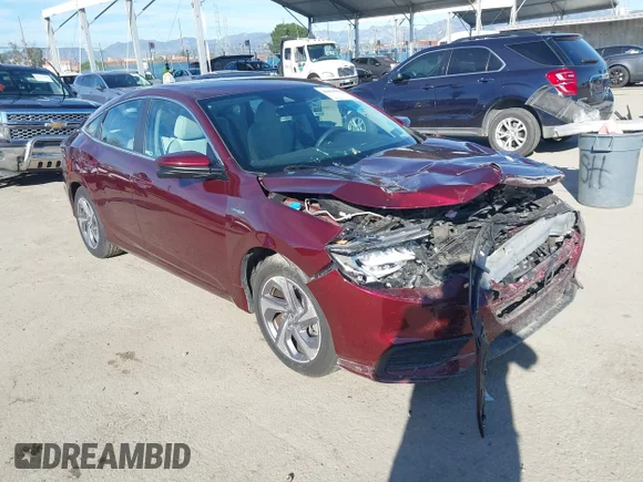 ✅ 2020 Honda Insight EX • VIN: 19XZE4F55LE008772 • Lot: 44469070. Wystawiony na IAAI z przebiegiem 37 323 mil. Bezpłatny archiwum sprzedaży aukcyjnych z USA i szczegółowy raport historii pojazdu na DreamBid. Zdjęcie 1.