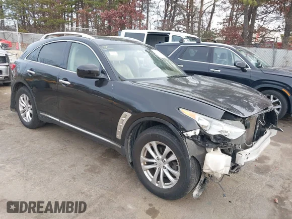 ✅ 2013 Infiniti FX • VIN: JN8CS1MW4DM174281 • Lot: 43830288. Wystawiony na IAAI z przebiegiem 112 116 mil. Bezpłatny archiwum sprzedaży aukcyjnych z USA i szczegółowy raport historii pojazdu na DreamBid. Zdjęcie 1.