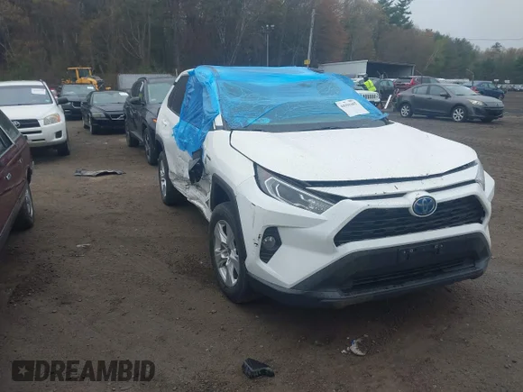 ✅ 2021 Toyota RAV4 Hybrid XLE • VIN: 2T3RWRFVXMW120192 • Лот: 44969405. Опубліковано раніше на IAAI з пробігом 88 232 миль. Безкоштовний доступ до архіву аукціонних продажів зі США та докладний звіт про історію автомобіля на DreamBid. Зображення 1.