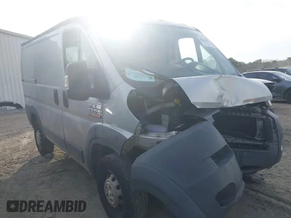 ✅ 2017 Ram ProMaster Cargo • VIN: 3C6TRVNG3HE510925 • Lot: 43961662. Listed on IAAI with 210,947 mi. Free auction sales archive from the USA and detailed vehicle history report at DreamBid. Image 1.