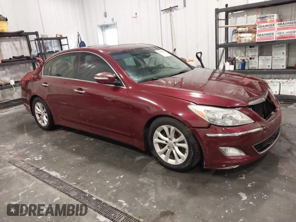 ✅ 2012 Hyundai Genesis 3.8L • VIN: KMHGC4DD9CU179061 • Lot: 43116010. Wystawiony na IAAI z przebiegiem 174 553 mil. Bezpłatny archiwum sprzedaży aukcyjnych z USA i szczegółowy raport historii pojazdu na DreamBid. Zdjęcie 1.