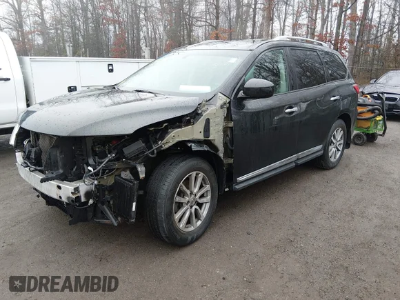 ✅ 2016 Nissan Pathfinder Platinum • VIN: 5N1AR2MM8GC659516 • Лот: 44387050. Опубліковано раніше на IAAI з пробігом 100 746 миль. Безкоштовний доступ до архіву аукціонних продажів зі США та докладний звіт про історію автомобіля на DreamBid. Зображення 2.