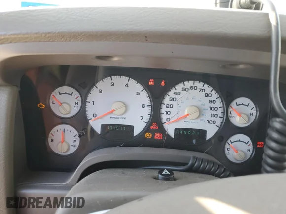✅ 2005 Dodge 1500 SLT • VIN: 1D7HA18N35S351069 • Lot: 77555264. Listed on Copart with 131,517 mi. Free auction sales archive from the USA and detailed vehicle history report at DreamBid. Image 9.