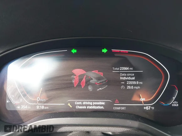 ✅ 2024 BMW X4 xDrive30i • VIN: 5UX33DT00R9U19867 • Лот: 43294120. Опубліковано раніше на IAAI з пробігом 23 564 миль. Безкоштовний доступ до архіву аукціонних продажів зі США та докладний звіт про історію автомобіля на DreamBid. Зображення 7.