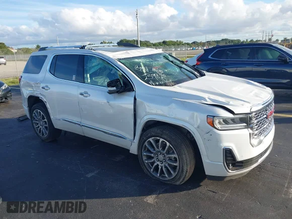 ✅ 2023 GMC Acadia Denali • VIN: 1GKKNPLS1PZ259820 • Лот: 43890294. Опубліковано раніше на IAAI з пробігом 28 301 миль. Безкоштовний доступ до архіву аукціонних продажів зі США та докладний звіт про історію автомобіля на DreamBid. Зображення 1.