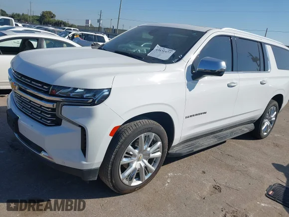 ✅ 2021 Chevrolet Suburban Premier • VIN: 1GNSCFKD5MR133185 • Лот: 43431977. Опубліковано раніше на IAAI з пробігом 85 490 миль. Безкоштовний доступ до архіву аукціонних продажів зі США та докладний звіт про історію автомобіля на DreamBid. Зображення 2.