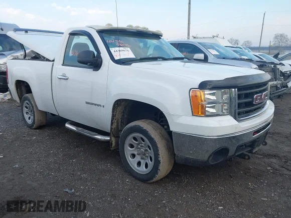 ✅ 2009 GMC Sierra 1500 Work Truck • VIN: 1GTEK14C29Z259849 • Лот: 44369676. Опубліковано раніше на IAAI з пробігом 116 938 миль. Безкоштовний доступ до архіву аукціонних продажів зі США та докладний звіт про історію автомобіля на DreamBid. Зображення 1.