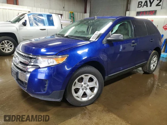 ✅ 2014 Ford Edge SE • VIN: 2FMDK4GC2EBA58664 • Lot: 47907026. Wystawiony na Copart z przebiegiem 276 325 mil. Bezpłatny archiwum sprzedaży aukcyjnych z USA i szczegółowy raport historii pojazdu na DreamBid. Zdjęcie 1.