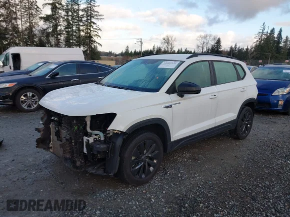 ✅ 2023 Volkswagen Taos S • VIN: 3VVCX7B2XPM335503 • Lot: 44685933. Wystawiony na IAAI z przebiegiem 24 164 mil. Bezpłatny archiwum sprzedaży aukcyjnych z USA i szczegółowy raport historii pojazdu na DreamBid. Zdjęcie 2.