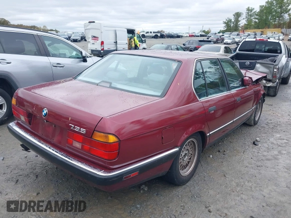 ✅ 1990 BMW 7 Series • VIN: WBAGB4312LDB65971 • Лот: 43543786. Опубліковано раніше на IAAI з пробігом 139 328 миль. Безкоштовний доступ до архіву аукціонних продажів зі США та докладний звіт про історію автомобіля на DreamBid. Зображення 4.
