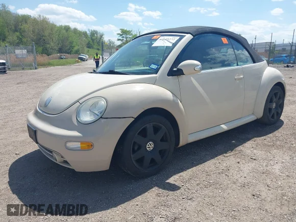 ✅ 2003 Volkswagen Beetle GLX • VIN: 3VWDD21Y73M326575 • Lot: 44625272. Wystawiony na IAAI z przebiegiem 153 540 mil. Bezpłatny archiwum sprzedaży aukcyjnych z USA i szczegółowy raport historii pojazdu na DreamBid. Zdjęcie 2.