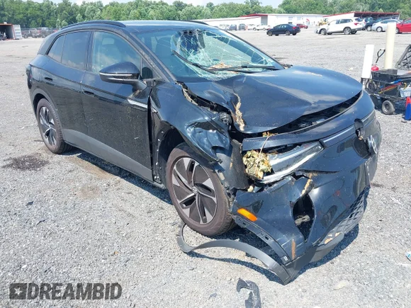 ✅ 2021 Volkswagen ID.4 Pro S • VIN: WVGTMPE21MP056395 • Lot: 42687180. Wystawiony na IAAI z przebiegiem 56 302 mil. Bezpłatny archiwum sprzedaży aukcyjnych z USA i szczegółowy raport historii pojazdu na DreamBid. Zdjęcie 6.