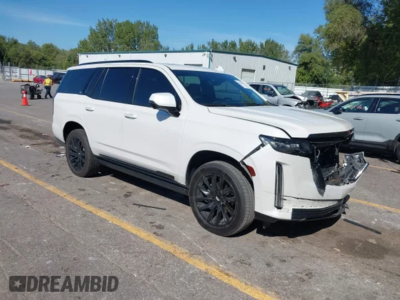 ✅ 2022 Cadillac Escalade Sport Platinum • VIN: 1GYS4GKL7NR269722 • Лот: 43344024. Опубликован ранее на IAAI с пробегом 99 002 миль. Бесплатный доступ к архиву аукционных продаж из США и подробный отчёт об истории автомобиля на DreamBid. Изображение 1.