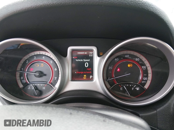 ✅ 2017 Dodge Journey SE • VIN: 3C4PDCABXHT581087 • Лот: 44929822. Опубликован ранее на IAAI с пробегом 193 322 миль. Бесплатный доступ к архиву аукционных продаж из США и подробный отчёт об истории автомобиля на DreamBid. Изображение 7.