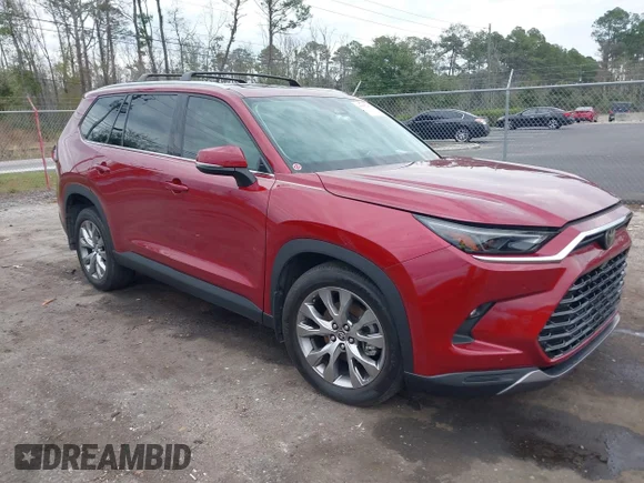 ✅ 2024 Toyota Highlander XLE • VIN: 5TDAAAB53RS008930 • Lot: 44157483. Listed on IAAI with 40,247 mi. Free auction sales archive from the USA and detailed vehicle history report at DreamBid. Image 1.