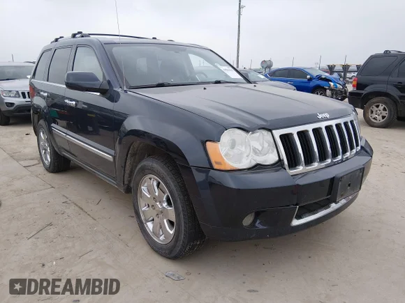 ✅ 2009 Jeep Grand Cherokee Overland • VIN: 1J8HR68T49C511452 • Lot: 44963638. Listed on IAAI with 165,151 mi. Free auction sales archive from the USA and detailed vehicle history report at DreamBid. Image 1.