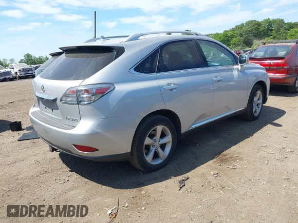 ✅ 2010 Lexus RX 350 • VIN: JTJBK1BA2A2009235 • Lot: 45302766. Listed on IAAI with 136,226 mi. Free auction sales archive from the USA and detailed vehicle history report at DreamBid. Image 4.