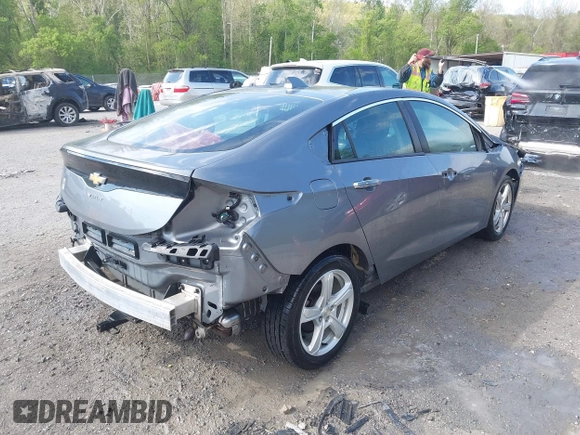 ✅ 2018 Chevrolet Volt LT • VIN: 1G1RC6S59JU105956 • Lot: 44885921. Wystawiony na IAAI z przebiegiem 129 332 mil. Bezpłatny archiwum sprzedaży aukcyjnych z USA i szczegółowy raport historii pojazdu na DreamBid. Zdjęcie 4.