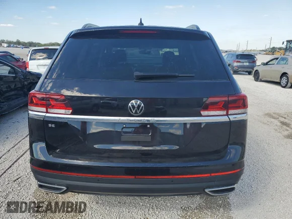 ✅ 2021 Volkswagen Atlas SE • VIN: 1V2JP2CA7MC531733 • Lot: 41090253. Listed on Copart with 50,487 mi. Free auction sales archive from the USA and detailed vehicle history report at DreamBid. Image 6.