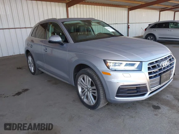 ✅ 2019 Audi Q5 Premium Plus • VIN: WA1BNAFY5K2103218 • Lot: 45266283. Wystawiony na IAAI z przebiegiem 68 257 mil. Bezpłatny archiwum sprzedaży aukcyjnych z USA i szczegółowy raport historii pojazdu na DreamBid. Zdjęcie 1.