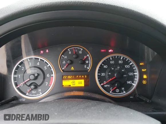 ✅ 2008 Nissan Armada SE • VIN: 5N1AA08D98N626925 • Lot: 44962890. Wystawiony na IAAI z przebiegiem 221 821 mil. Bezpłatny archiwum sprzedaży aukcyjnych z USA i szczegółowy raport historii pojazdu na DreamBid. Zdjęcie 7.