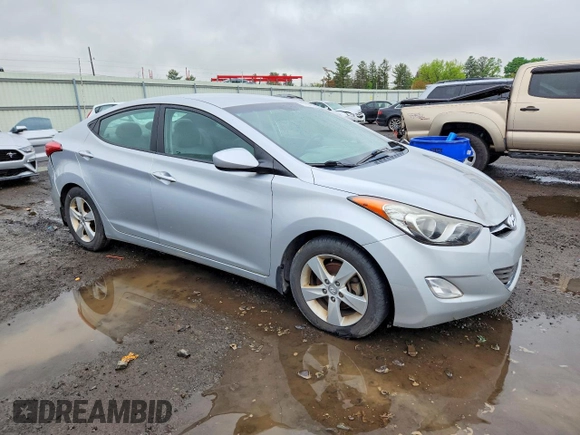 ✅ 2013 Hyundai Elantra GLS • VIN: 5NPDH4AE8DH452282 • Lot: 51889876. Wystawiony na Copart z przebiegiem 72 654 mil. Bezpłatny archiwum sprzedaży aukcyjnych z USA i szczegółowy raport historii pojazdu na DreamBid. Zdjęcie 4.