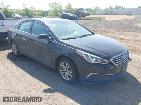 ✅ 2017 Hyundai Sonata SE • VIN: 5NPE24AF3HH595242 • Lot: 45152009. Listed on IAAI with 152,944 mi. Free auction sales archive from the USA and detailed vehicle history report at DreamBid. Image 1.