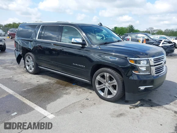 ✅ 2016 Chevrolet Suburban LTZ • VIN: 1GNSKJKC3GR231536 • Lot: 44981884. Listed on IAAI with 202,733 mi. Free auction sales archive from the USA and detailed vehicle history report at DreamBid. Image 1.
