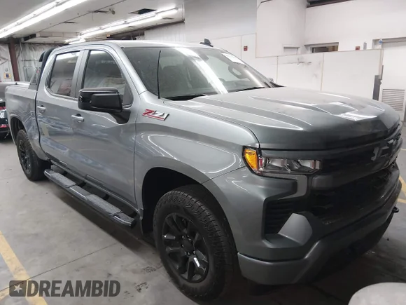 ✅ 2024 Chevrolet Silverado 1500 RST • VIN: 2GCUDEED2R1219235 • Lot: 44211967. Wystawiony na IAAI z przebiegiem 18 522 mil. Bezpłatny archiwum sprzedaży aukcyjnych z USA i szczegółowy raport historii pojazdu na DreamBid. Zdjęcie 1.