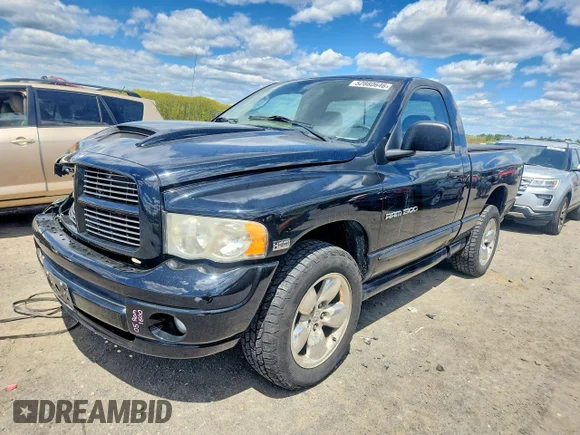 ✅ 2005 Dodge 1500 SLT • VIN: 1D7HU16D95J518932 • Лот: 52880646. Опубликован ранее на Copart с пробегом 154 063 миль. Бесплатный доступ к архиву аукционных продаж из США и подробный отчёт об истории автомобиля на DreamBid. Изображение 1.