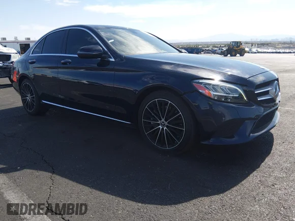 ✅ 2019 Mercedes-Benz C 300 • VIN: 55SWF8DB7KU306344 • Lot: 45114406. Listed on IAAI with 55,139 mi. Free auction sales archive from the USA and detailed vehicle history report at DreamBid. Image 1.