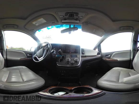 ✅ 2015 Toyota Sienna Limited • VIN: 5TDDK3DCXFS120752 • Lot: 43095637. Listed on IAAI with 151,423 mi. Free auction sales archive from the USA and detailed vehicle history report at DreamBid. Image 20.