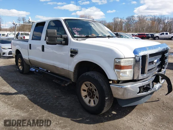 ✅ 2008 Ford F-250 XL • VIN: 1FTSW21598EC40160 • Лот: 44562039. Опубліковано раніше на IAAI з пробігом 280 566 миль. Безкоштовний доступ до архіву аукціонних продажів зі США та докладний звіт про історію автомобіля на DreamBid. Зображення 1.